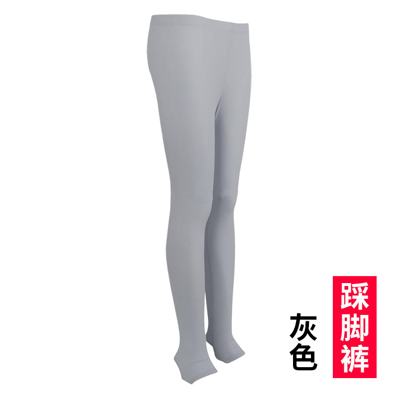 Picture of TYGJ Golf Clothing Women's Sunscreen Pants Summer Thin Ice Silk Leggings Breathable Foot Socks