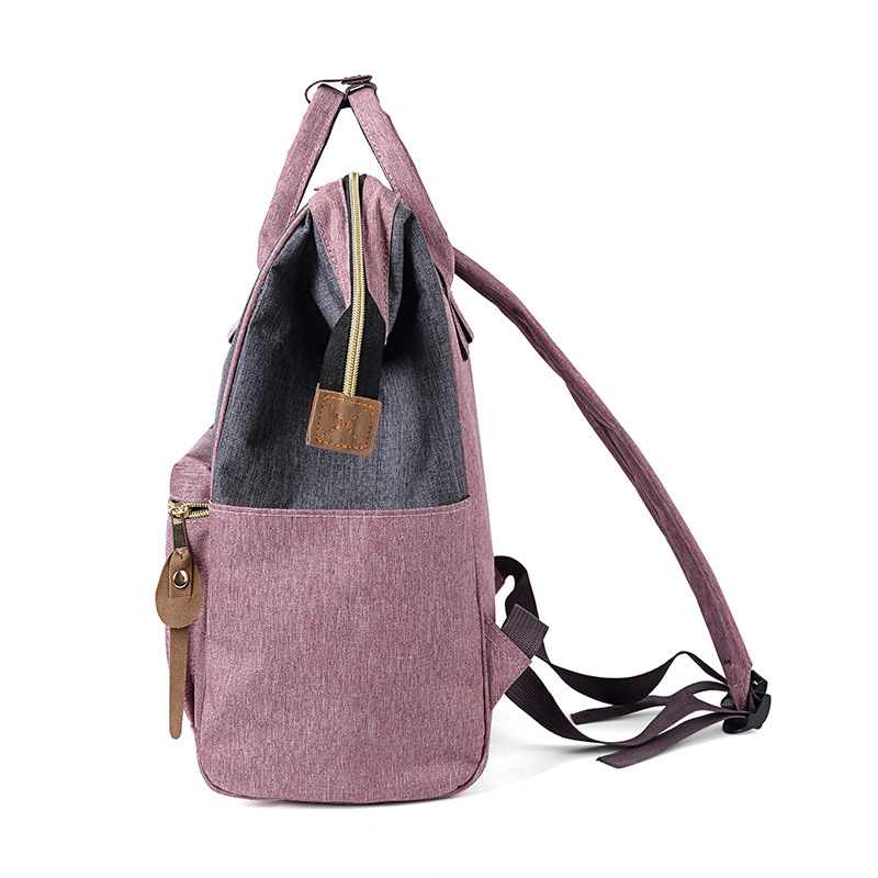 Picture of A Korean-style Mummy Bag Women's Lightweight Large Capacity Multifunctional Maternal and Baby Bag Waterproof Oxford Diaper Backpack