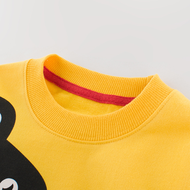 Picture of Korean Fashionable Kidsren's Clothing Autumn New Product 2025 Kidsren's Clothes Kidsren's Dinosaur Sweatshirt One Piece Consignment Ins