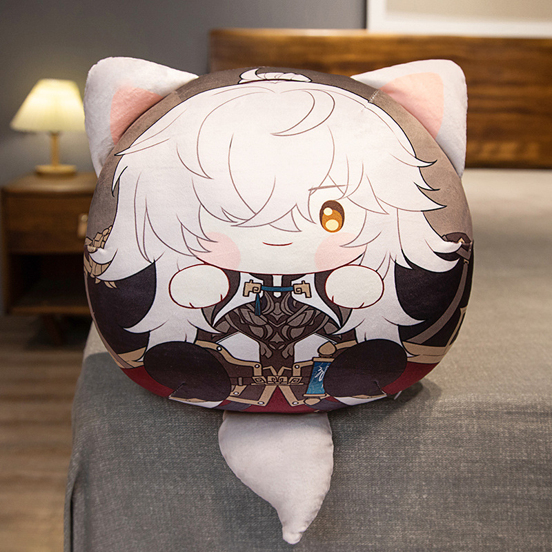 Picture of Xingqiong Railway Second Dimension Surrounding Kafka Pillow Drinking Yuejun Pendant Blade Jing Yuan Tuan Zi Silver Wolf Luo Cha Stop Cloud