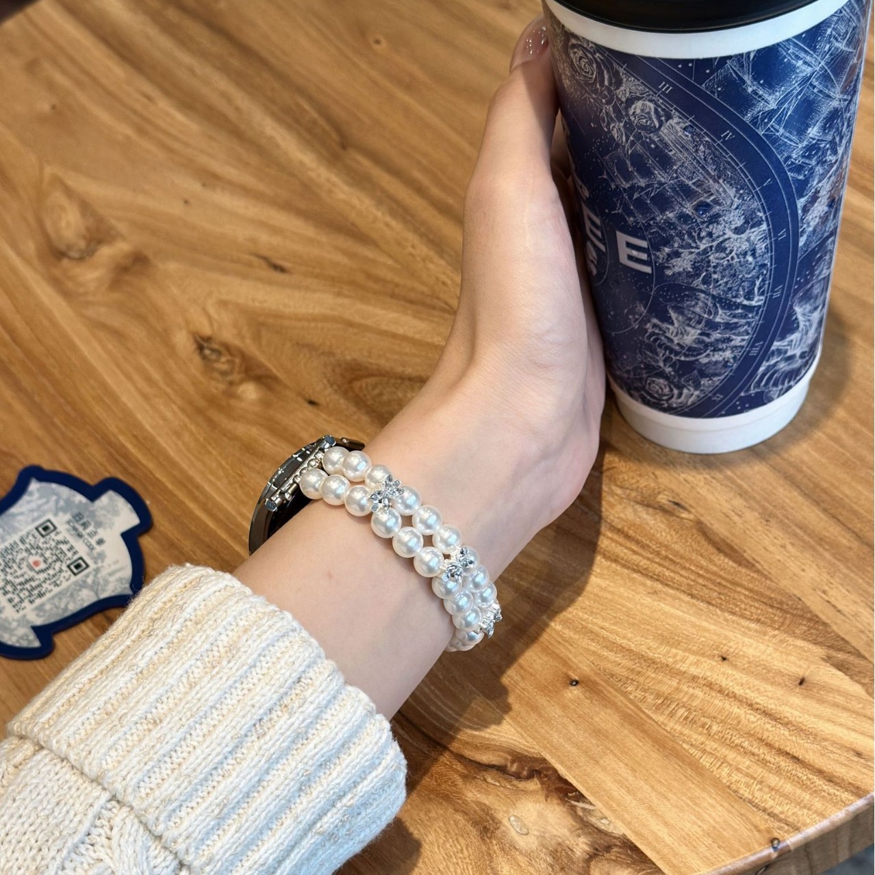 Picture of For Huawei Watch GT5GT4 Strap watch4 Butterfly Pearl Strap 3pro Premium GT3/2 Niche