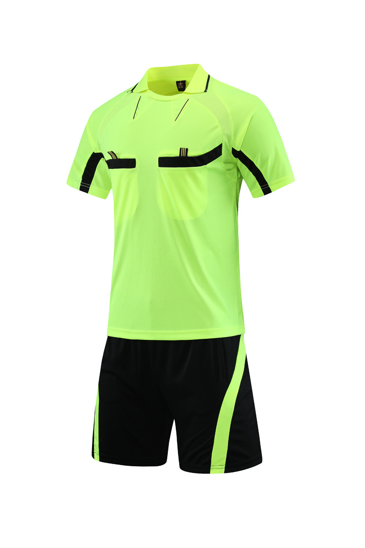 Picture of Manufacturers produce light board referee uniforms suit football uniforms referee football equipment team competition sportswear