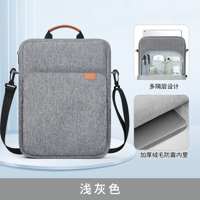Picture of New tablet computer bag portable 11-13 inch ipad storage bag waterproof large capacity crossbody shoulder bag wholesale