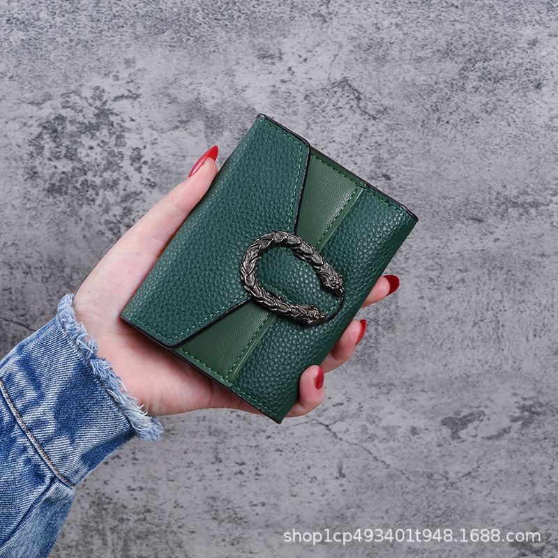 Manufacturer Wholesale New Small 70% off Wallet Fashion Mini Compact Coin Purse Multifunctional Card Holder Women's Small Wallet