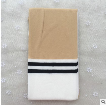 Picture of Girls Pantyhose Girls Pantyhose Velvet Stitching Anti-hook Silk Cartoon Student Baby White Children Dance Socks