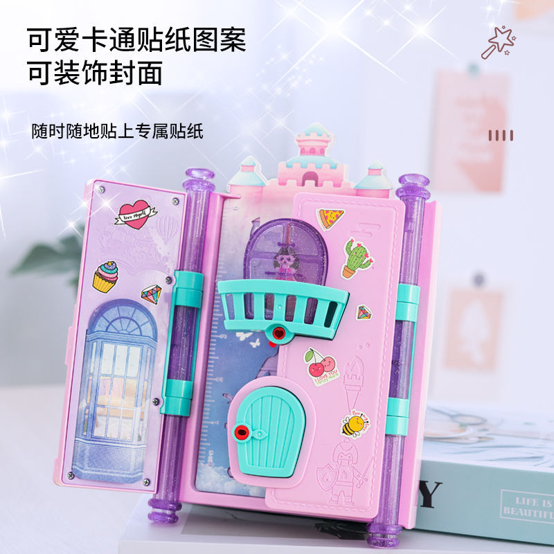Picture of Treasure Box Magic Book Girl's Birthday Gift DIY suit Surprise Blind Box Jewelry Demolition Toy 4-7 Years Old