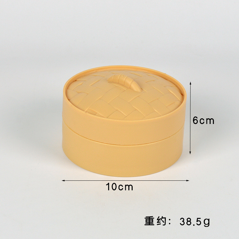 Picture of PU slow rebound simulation steamed buns dumplings flower roll model fake food food decompression pinch music toys