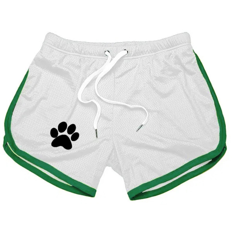 Picture of Summer Sports Men's Muscle Fitness Leisure Mesh Breathable Three-point Pants Running Training Beach Quick-drying Breathable Shorts