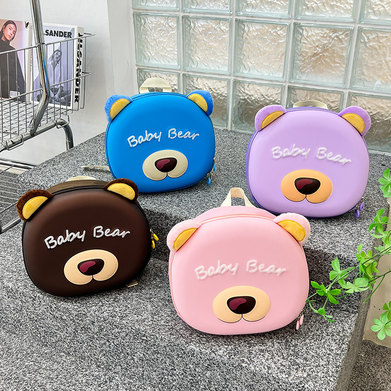 [Same Style Low Price] New Trendyy Kidsren's Backpack Eva Eggshell Kindergarten School Bag Cute Baby Fashion Casual Travel Bag