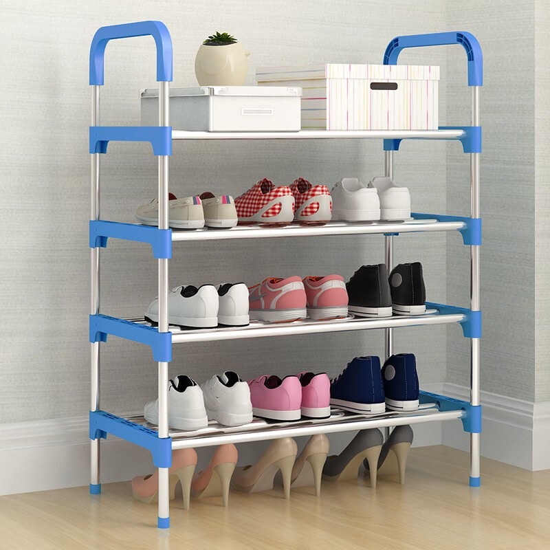 Picture of Cross-border source factory shoe rack reinforcement simple multi-layer doorway economical assembly multi-functional storage rack shoe rack