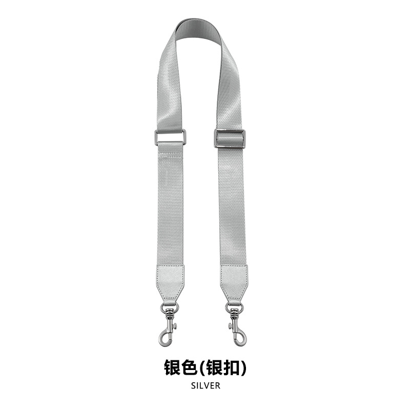 Picture of Mahuangshi F-73 adjustable webbing 3.8C wide polyester cross-border webbing canvas replacement wide shoulder strap crossbody strap