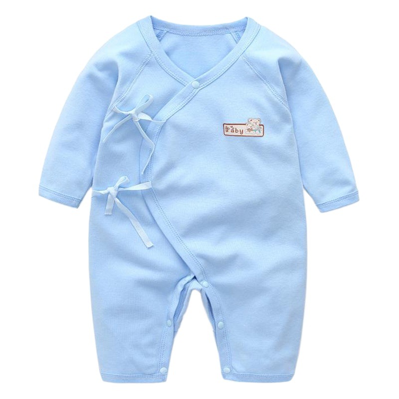 Newborn baby clothes spring and autumn monk clothes cute 52 size newborn baby jumpsuit 0-3 months