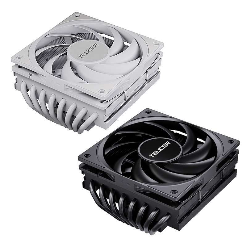 Picture of UT75-8 heat pipe press CPU radiator 1700 air-cooled X99 silent 2011 computer AMD fan i5i7