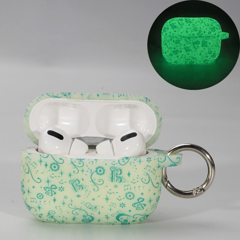 Picture of New applicable airpods protective case for apple 3 generation luminous earphone case airpods pro2 earphone protective case