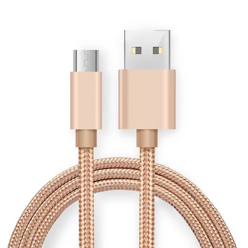 Picture of For Android Apple type-c nylon braided data cable fast charging mobile phone charging line 2m3 meters manufacturers wholesale