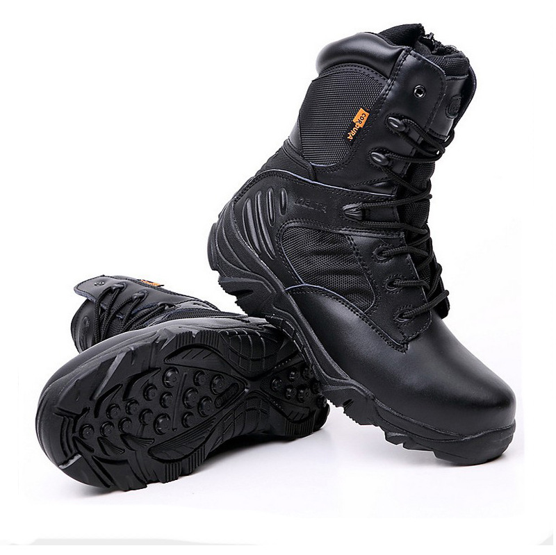 Picture of Cross-border supply of new high-top military boots men's combat boots waterproof Delta desert boots hiking boots spot