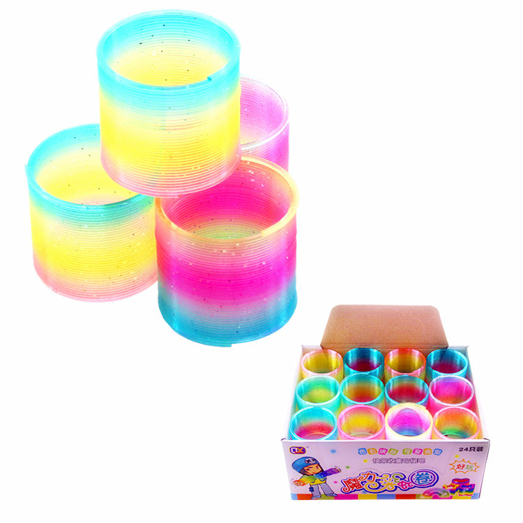 Picture of small size magic rainbow circle 5cm upgraded version of the new children's educational toys stall selling supply manufacturers wholesale