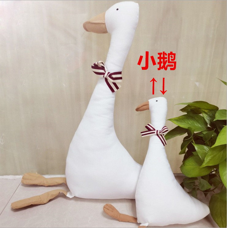 Picture of Ins Nordic Cotton Creative Goose Children's Room Decoration Baby Play Pillow Doll Shooting Props