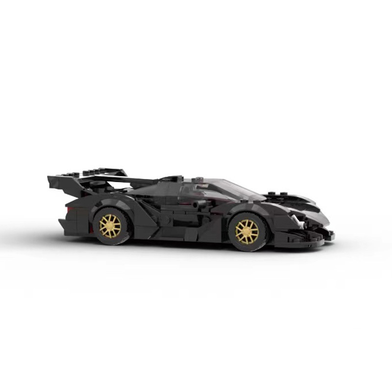 Picture of Moc Compatible with Lego Speed 8-Grids Car Apollo Ie Apollo Difficult Boys Car Model