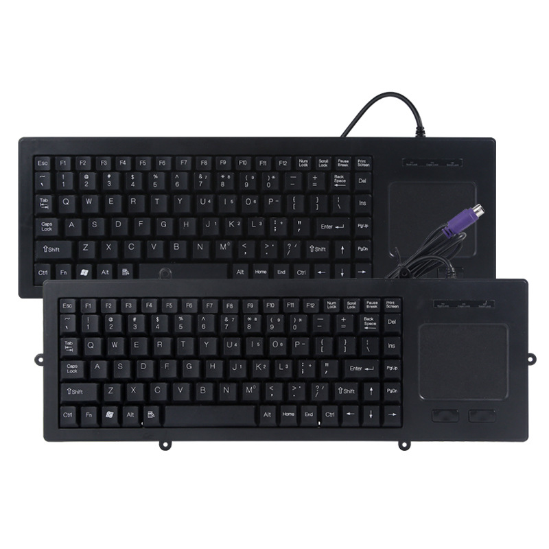 Picture of Industrial control cabinet integrated touch keyboard touch board trackball industrial machine server data center integrated mouse