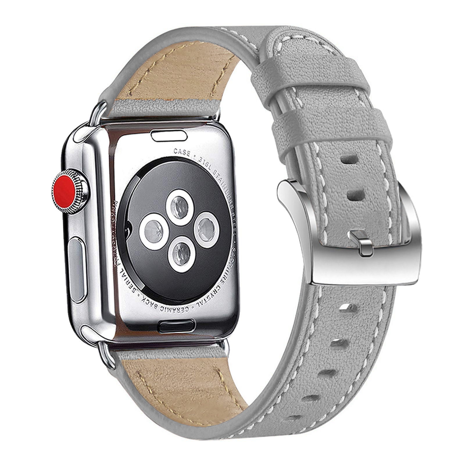 Picture of Suitable for Apple Watch Strap Apple Watchs10 Anti-Scratch Genuine Leather Fashion Strap New Men's and Women's Strap