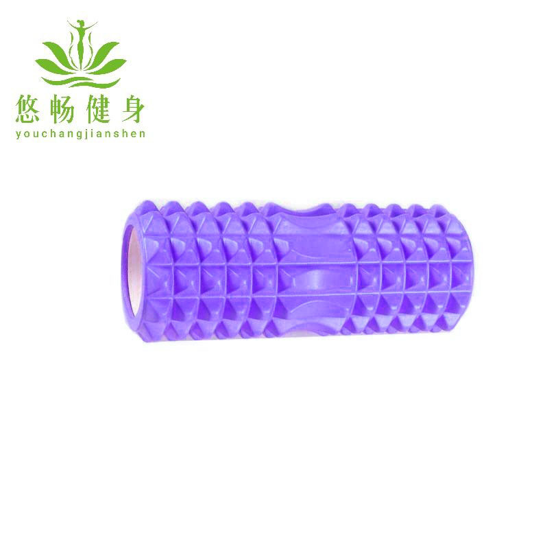 Picture of Eva Hollow Yoga Column 33cm Stereo Dot Mace Muscle Fitness Massage Stick 3D High Hardness Foam Shaft
