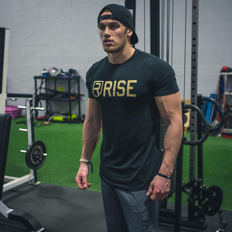 Muscle Maiba Comprehensive Training Fitness Brother Summer New Elastic Sports Training Clothes Fashionable Casual Cotton Breathable