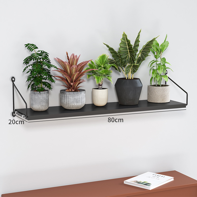Picture of Source Factory Flower Rack Storage Rack Balcony Flower Rack Wall Indoor Wall Hanging Punch-free Flower Pot Rack Wall Rack