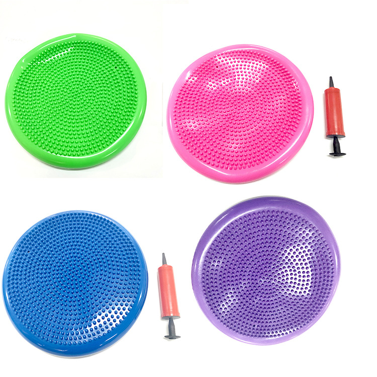 Picture of Thickened Flat Mat Balance Mat Yoga Cushion Massage Mat Yoga Trainer Exercise Fitness Equipment Comfortable