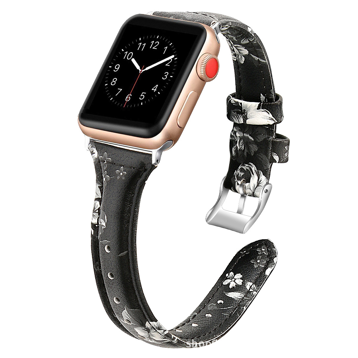 Picture of For Apple Watch Small Waist Leather Strap Apple iwatch109876SE Thin Strap Shrink Simple