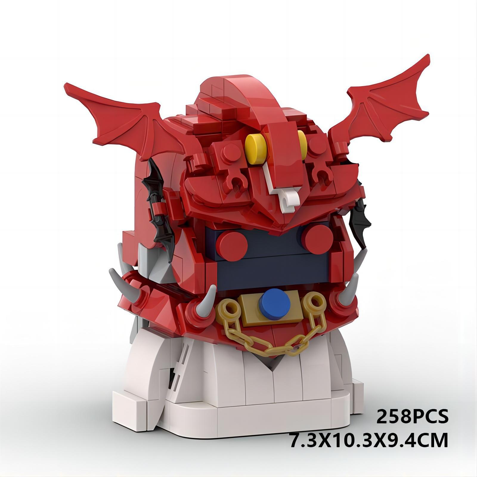 Picture of MOC Saint warrior building blocks compatible with Lego Pope Aris square head diy assembled model toy kids gift