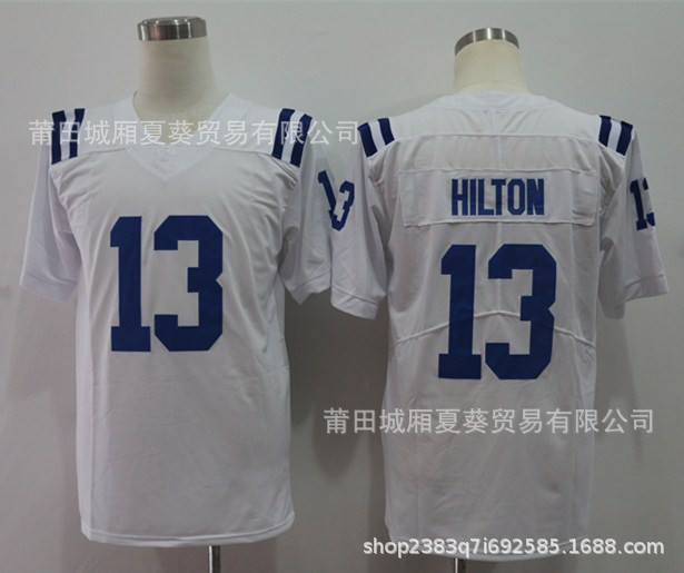 Picture of NFL American Rugby Colts2#Wentz13#Hilton12#17#25# Legendary II