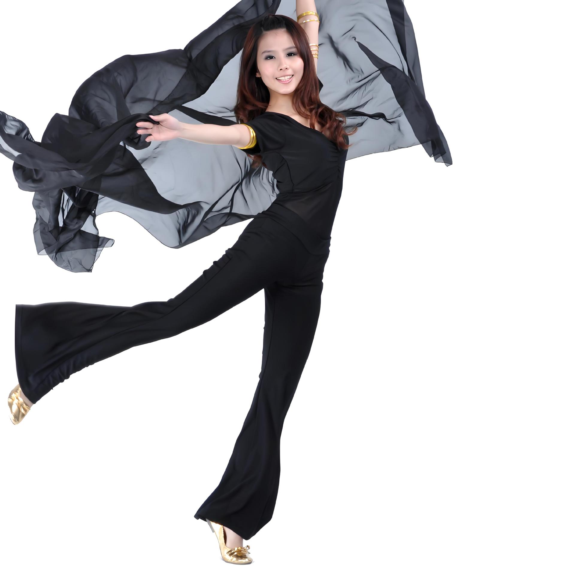 Picture of Dancer 039# practice pants belly dance pants belly dance practice pants dance pants practice pants