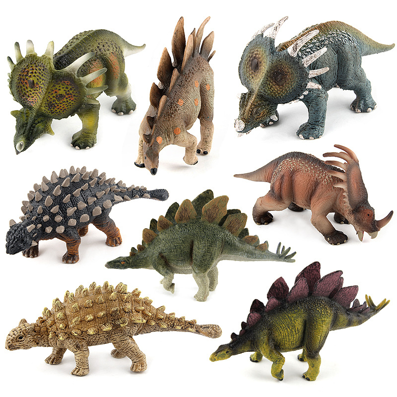[Small single Youpin] cross-border classic product dinosaur model Toy Sword Dragon beauty Dragon Triceratops medium
