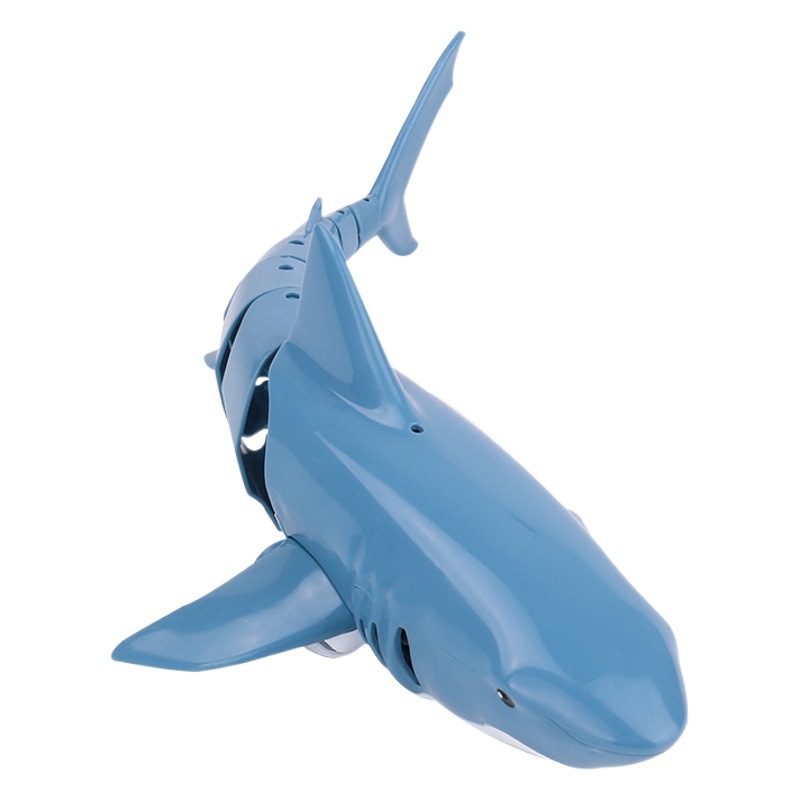 Cross-Border Remote Control Shark Electric Charging Summer Children's Electric Boat Remote Control Great White Shark Spoof Toy Remote Control Boat