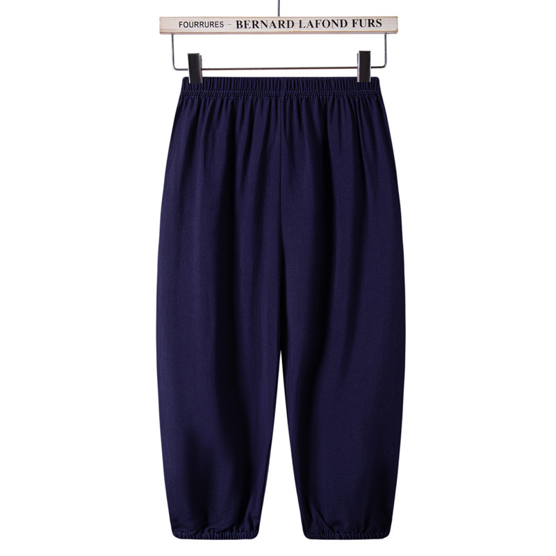 Picture of Summer Anti-Mosquito Thin Children's Casual Pants for Boys and Girls, Parent-Child Casual Long Pants, Breathable Boys' and Girls' Pants Wholesale