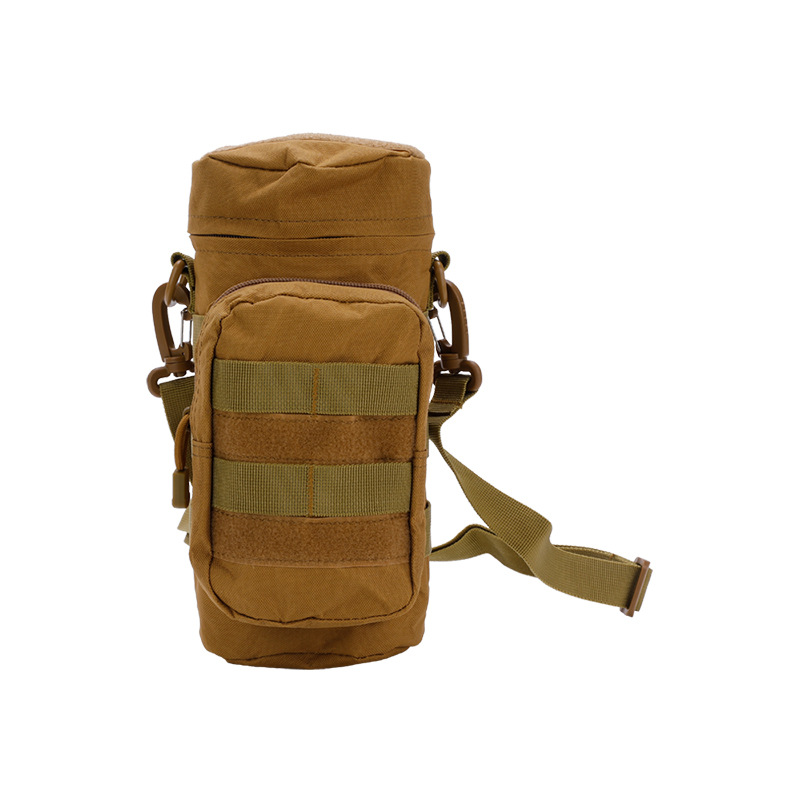 Picture of Tactical kettle bag EDC mobile phone kettle storage bag molle outdoor travel accessories water cup kettle hanging bag