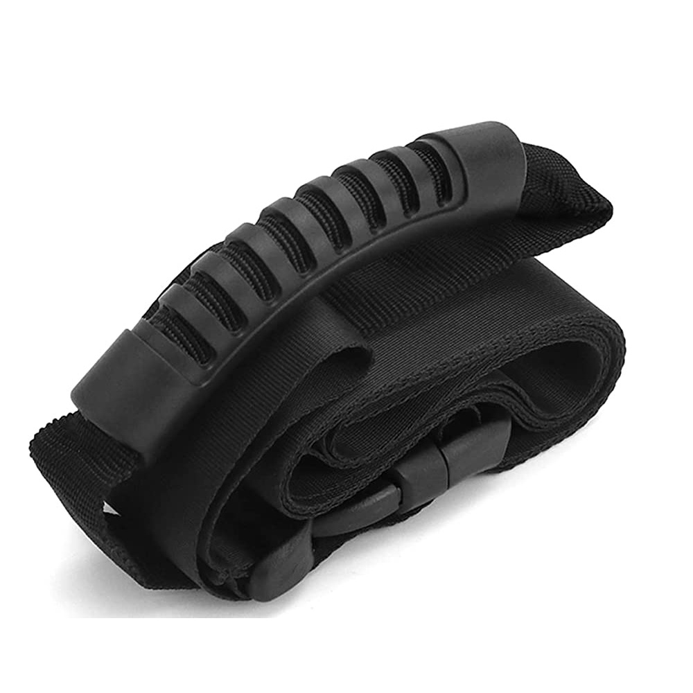 Picture of Handlebar hand luggage strap design length adjustable packing belt luggage case strap one-word packing belt rope
