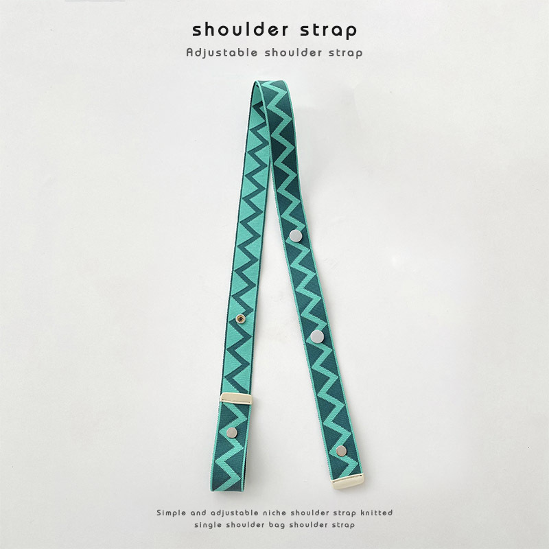 Picture of Adjustable Bag Strap Niche Design Knitted Shoulder Bag Crossbody Bag PU Leather Handbag Shoulder Strap Replacement Accessories