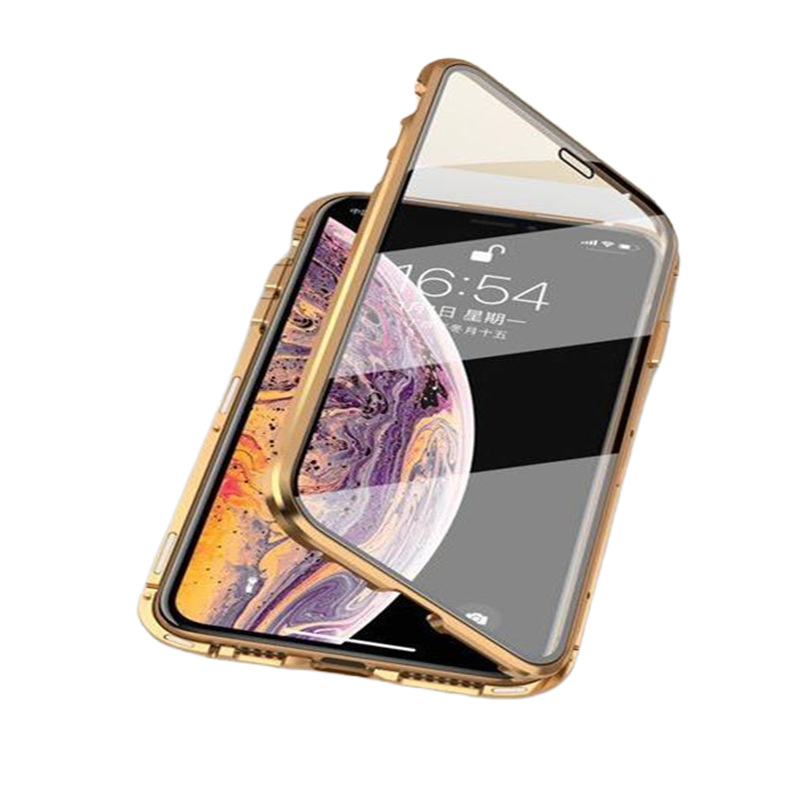 Picture of Suitable for Apple X/Xs/Xmax/Xsmax/Xr double-sided glass magnetic magnet King HD anti-peep phone case