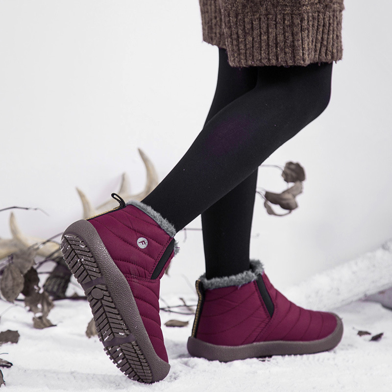 Picture of Autumn and Winter New Men's Large Size Plus Cotton Cotton Shoes Outdoor Casual Hiking Shoes Couple's Multi-color Height-increasing Outdoor Shoes