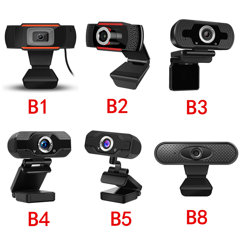 Picture of USB computer camera 1080P HD built-in microphone 720P web conference camera webcam drive-free