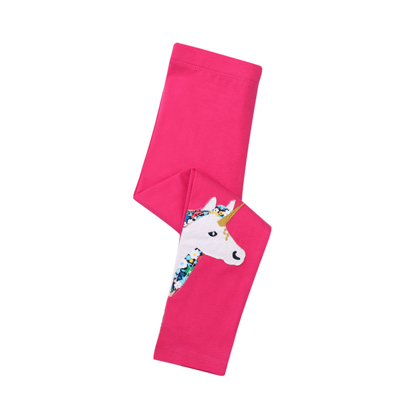 Picture of INS foreign trade spring, summer and autumn three seasons girls leggings modal embroidery girls pants wholesale generation