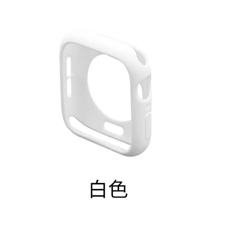 Picture of Half Pack Tpu Watch Case Suitable for Apple Iwatchs10 Watch Protective Case S9 Soft Shell Candy Color S8 Protective Case