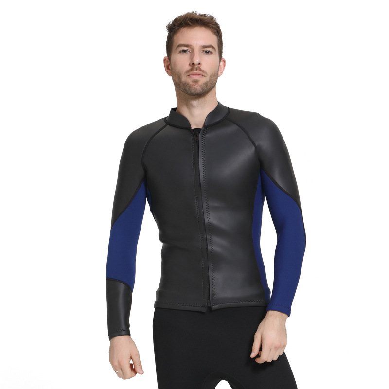 Picture of Shark Bart Men's 3mm One-Piece Wetsuit Thickeneded Warm Surfing Suit Jellyfish Suit Snorkeling Suit Clearance Special Price