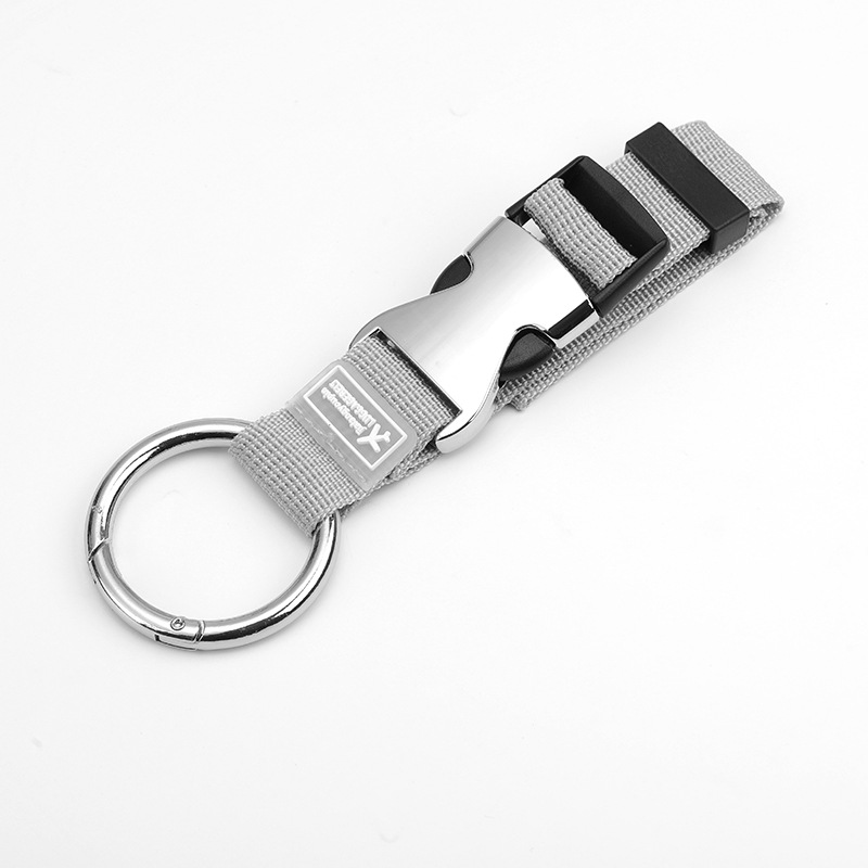 Picture of Luggage Buckle Safety Fixed Strap Backpack External Lanyard Packing Strap Suitcase Strap Metal Lanyard