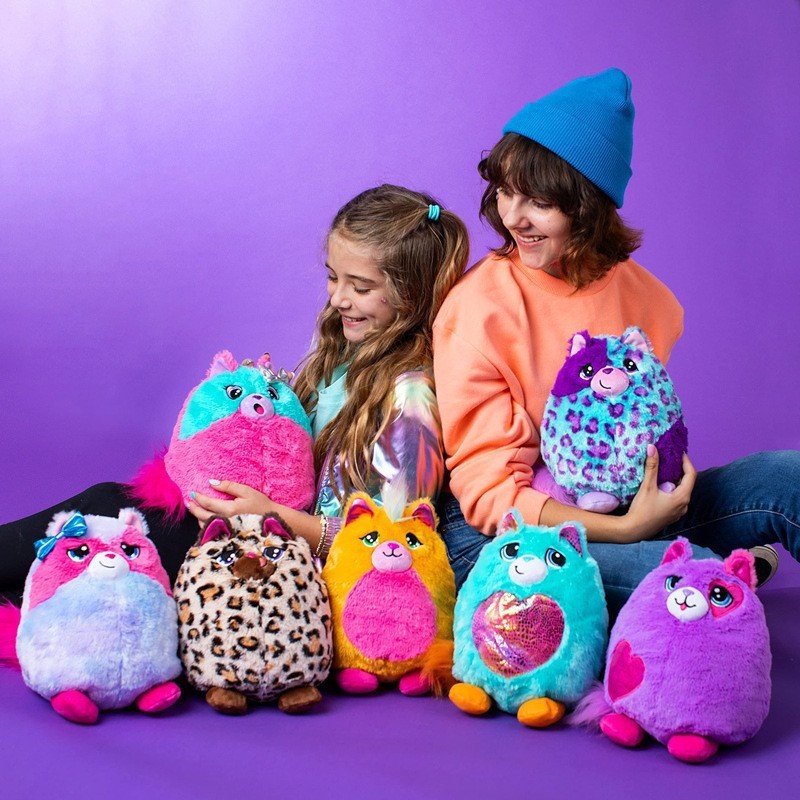 Picture of Cross-border New Long-haired Strange Cats Plush Toy Simulation Cat Blind Box Doll Pendant Children's Gift