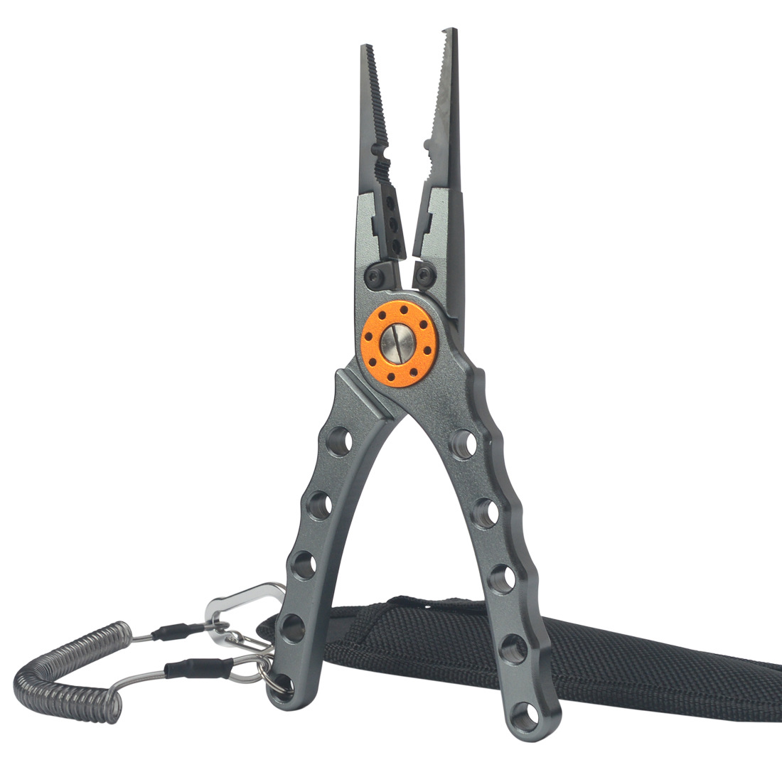 Picture of Aluminum alloy die-casting multifunctional road forceps portable lock fishing tongs fish controller road forceps suit manufacturers in stock