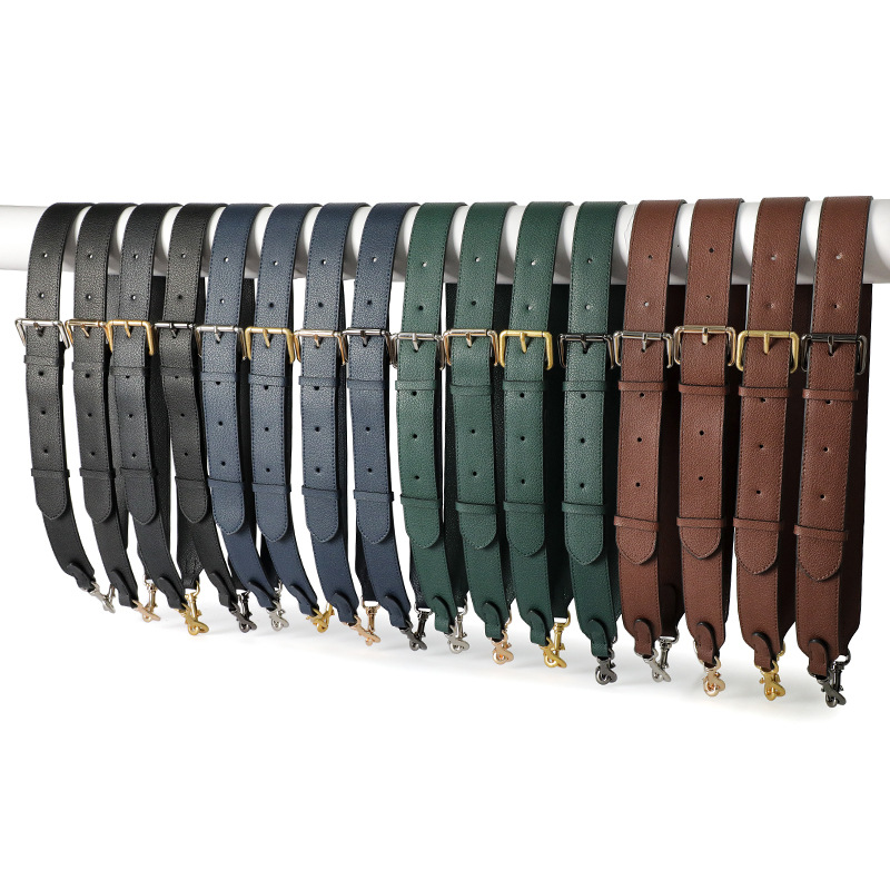 Picture of Ma Huangshi MHS-A-9 Litchi-grain Cowhide Bag Replacement Strap Dionyor Bag Long Shoulder Strap All-match Wide Shoulder Strap