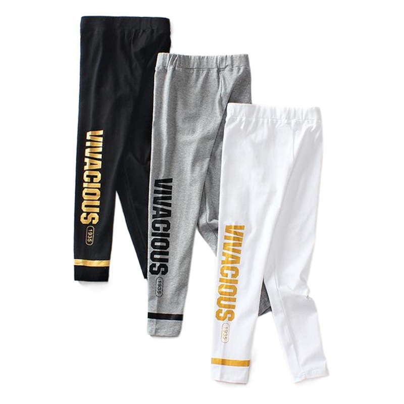 Autumn Children's Pants Korean Style New Girls' Leggings Medium and Large Children's Small Leg Pants Anti-Mosquito Pants Girls' Trendy Pants Wholesale